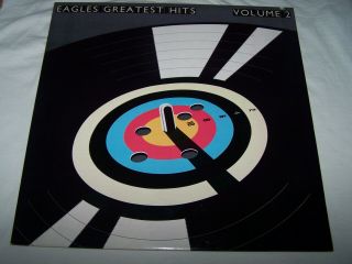 The Eagles " Eagles Greatest Hits Volume 2 " Vinyl Lp Vg,  /vg,  W/ Inner