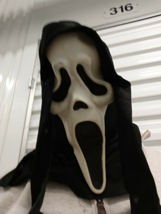 Vintage Scream Glow Mask Easter Unlimited Fun World S9206 Ghost Face Ghostface