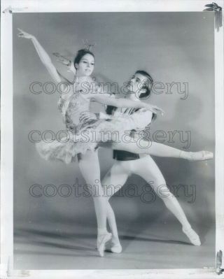 1973 Press Photo Ballet Dancers John Mcfall & Victoria Gyorfi Kansas City