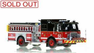 Chicago Fire Department E - One Engine 50 1/50 Fire Replicas Fr039 - 50