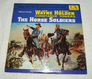 Lp : The Horse Soldiers - John Wayne (1959) Movie Sound Track