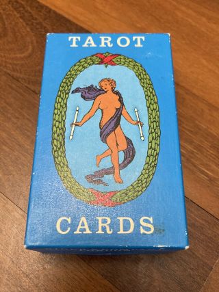 Vintage 1971 Rider & Company London Tarot Cards