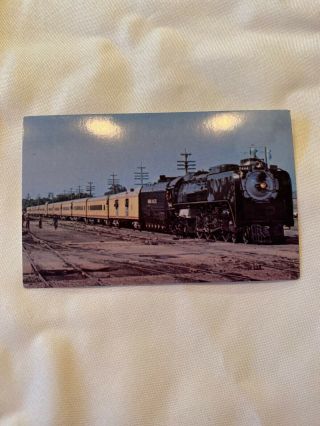 Union Pacific’s Railroad Locomotive 8444 Vintage Train Railroad Post Card