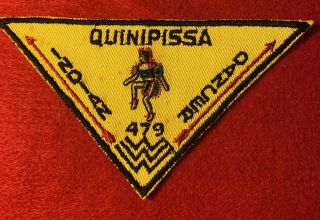 Boy Scout Oa 479 Quinipissa Vintage Dance Team Pie