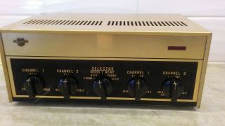 Calrad Sa - 12b Integrated Stereo Tube Amplifier,  Single Ended Vintage Amp