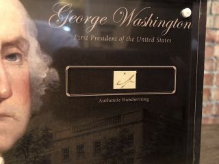 GEORGE WASHINGTON 1797 SIGNED HANDWRITTEN WORD JSA LOA AUTHENTIC HISTORIC GIFT 3