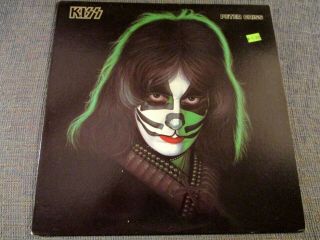 " Nmint " Vtg 1978 Kiss " Peter Criss " Metal Lp Casablanca Nblp - 1722