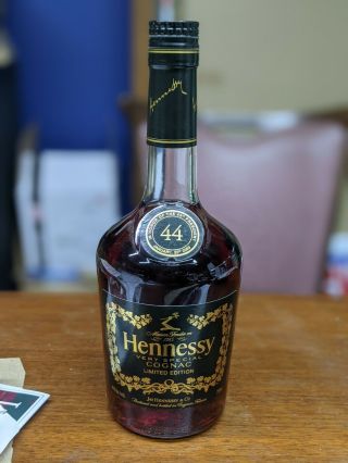 Barack Obama Hennessy 44 Limited Edition Presidential Bottle - Empty - Rare