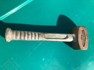 Vintage Indianapolis 500 Brass Wheel Hammer By Proto Tool Company,  Model 1481