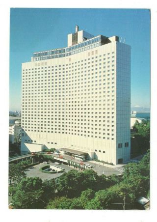 Hotel Pacific Meridien Tokyo Japan Vintage 4x6 Postcard Af168
