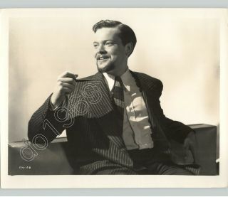 Vtg 1941 Hollywood Ernest Bachrach Press Photo Orson Welles Actor Citizen Kane