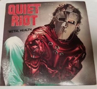 Vintage 1983 Quiet Riot " Metal Health " Lp - Pasha Records (fz - 38443) Ex,