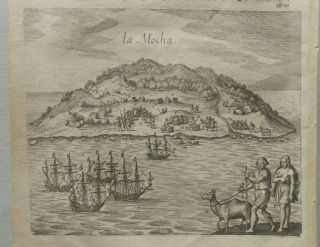 De Bry Theodore Chile 1655 Island La Mocha Provincia Arauco Región Biobío