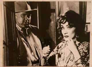 Orson Welles In Touch Of Evil,  Vintage Gelatin Silver Photograph,  Usa,  1958
