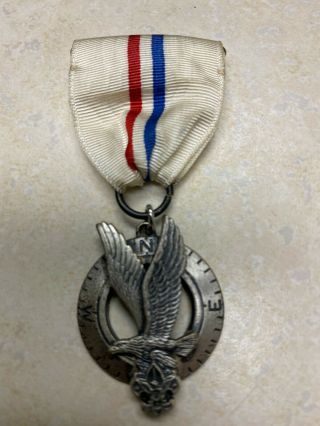 Boy Scout / Explorer Silver Award Medal