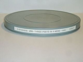 3 Stooges 16mm 1945 Three Pests In A Mess Curly Screen Gems B/w