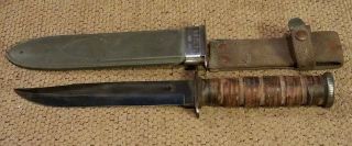 Rare Vintage Wwii Us Navy Mk2 Fighting Knife Usn Mark 2 Camillus Nord 4723 Kabar