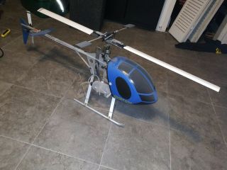 Vintage Mfa Sport500 Helicopter,  Collective Pitch