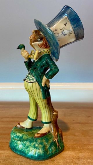 1947 Bone China Mad Hatter Figurine By Gort Alice In Wonderland Vintage Priolo