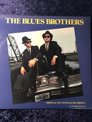 The Blues Brothers - Soundtrack Lp - 1980 Vg,  1st Us Pressing