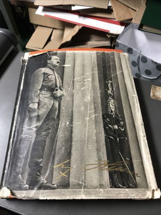 1936 Adolph Hitler Book With Real Photos L@@k