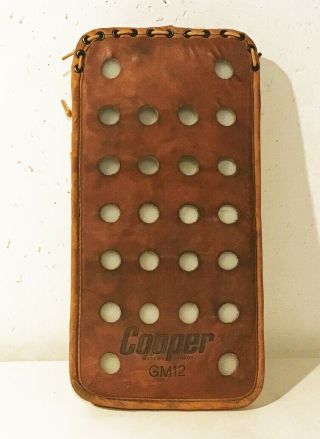 Vintage Cooper Gm12 Pro Hockey Goalie Blocker Glove