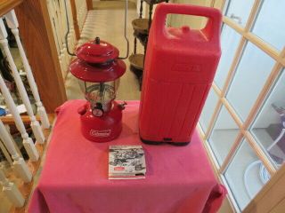 Vintage Coleman 11 - 76 Lantern Model 200a With Coleman Carrying Case