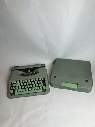 Vintage 1958 Hermes Rocket Portable Typewriter - And In