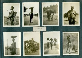 Vintage Photo Aboriginal Women Native Life Nigeria Gold Coast West Africa 02