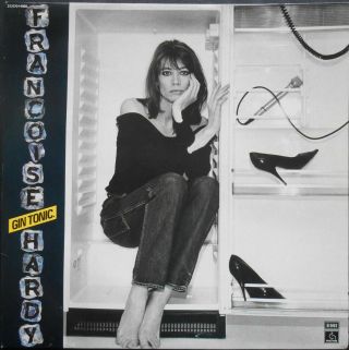 Francoise Hardy Gin Tonic Lp French 1980 Nmint
