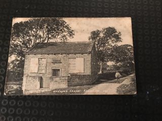 Vintage Postcard - Wesleyan Chapel Stainburn - 24/12/1904 - R30