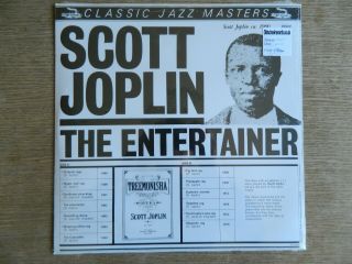 Scott Joplin - The Entertainer - & 12 " Vinyl Record Lp Jazz