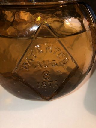 RARE Antique PATENTED 1871 Hayward Hand Glass Fire Extinguisher York 6