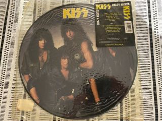 Kiss Picture Disc Lp (crazy Nights) On 422 - 832 - 626