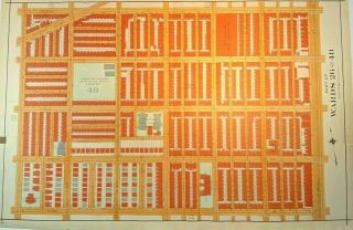 1928 Map Philadelphia 26 & 48 Ward Trinity Lutheran St Monica 