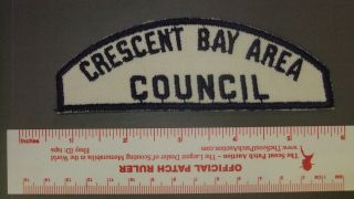 Boy Scout Crescent Bay Area Council Wbs Ca Full Strip 4320ii