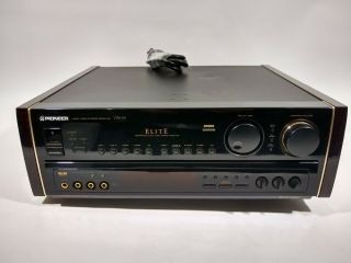 Vintage Pioneer Elite Vsx - 99 Audio Video Stereo Receiver Amplifier
