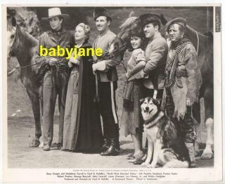 Gary Cooper Madeleine Carrol Cast Orig 8x10 Photo 1940 North West Mounted Police