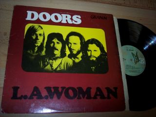 Vg,  1971 The Doors L.  A.  Woman Lp Album