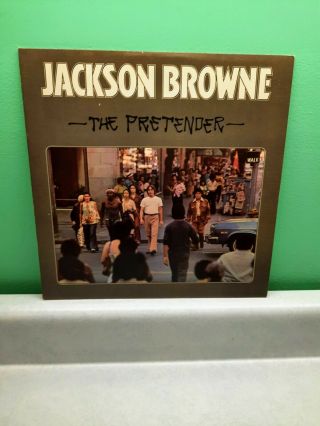 Jackson Browne " The Pretender " Lp Record Asylum Records 6e - 107