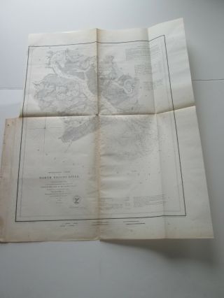 (1) 1856 U.  S.  Coast Survey Chart: " North Edisto River,  South Carolina "
