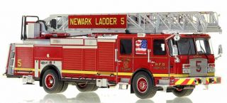 Newark Fire Department E - One Ladder 5 1/50 Fire Replicas Fr054 - 5