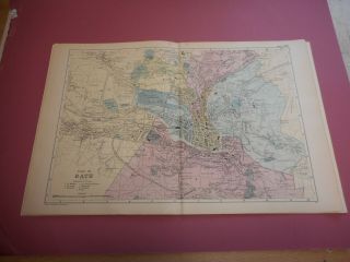 100 Large Scale Plan Of Bath Map By Bacon C1904 Railways