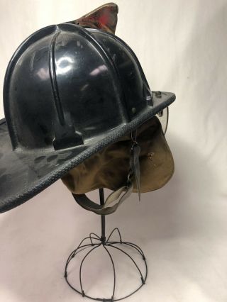 Cairns Helmet Fireman Chicago Fire Department FH - 1 - 1981 3
