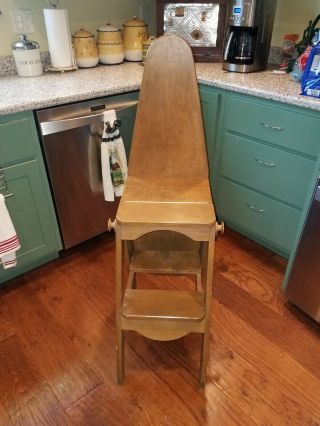 Vintage Wood Jefferson Bachelor 3 - In - 1 Convertible Chair