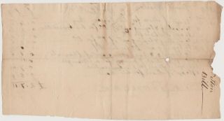 SLAVERY IN PENNSYLVANIA 1759 PHILADELPHIA BILL SHOES FOR HIS NEGRO BOY 2