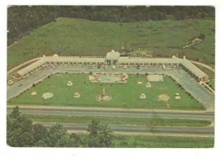 Midwood Motel Court Rocky Mount North Carolina Vintage 4x6 Postcard Ls9