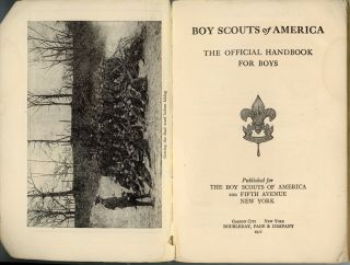 Boy Scout Handbook 1911 - First Edition - RARE great gift for Christmas 4