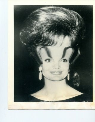 Weegee (arthur Fellig) Vintage Distortion Photograph First Lady Jackie Kennedy