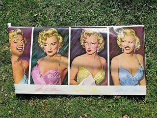 Rare Vintage Official Marilyn Monroe Large Poster Roger Richman